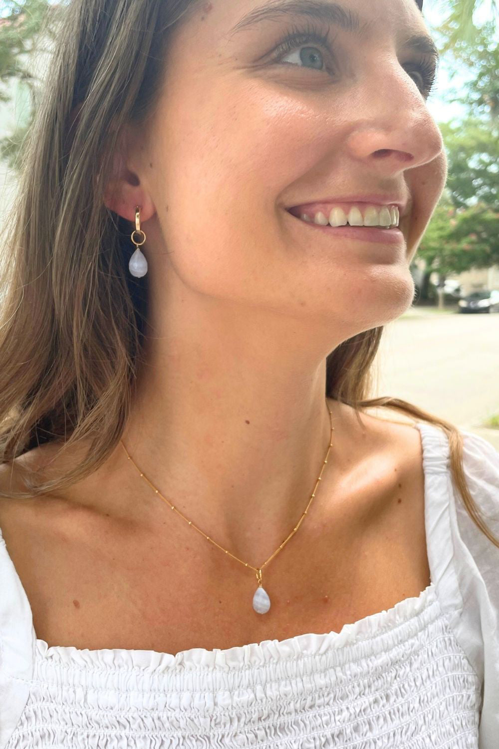 Periwinkle Glow Charm