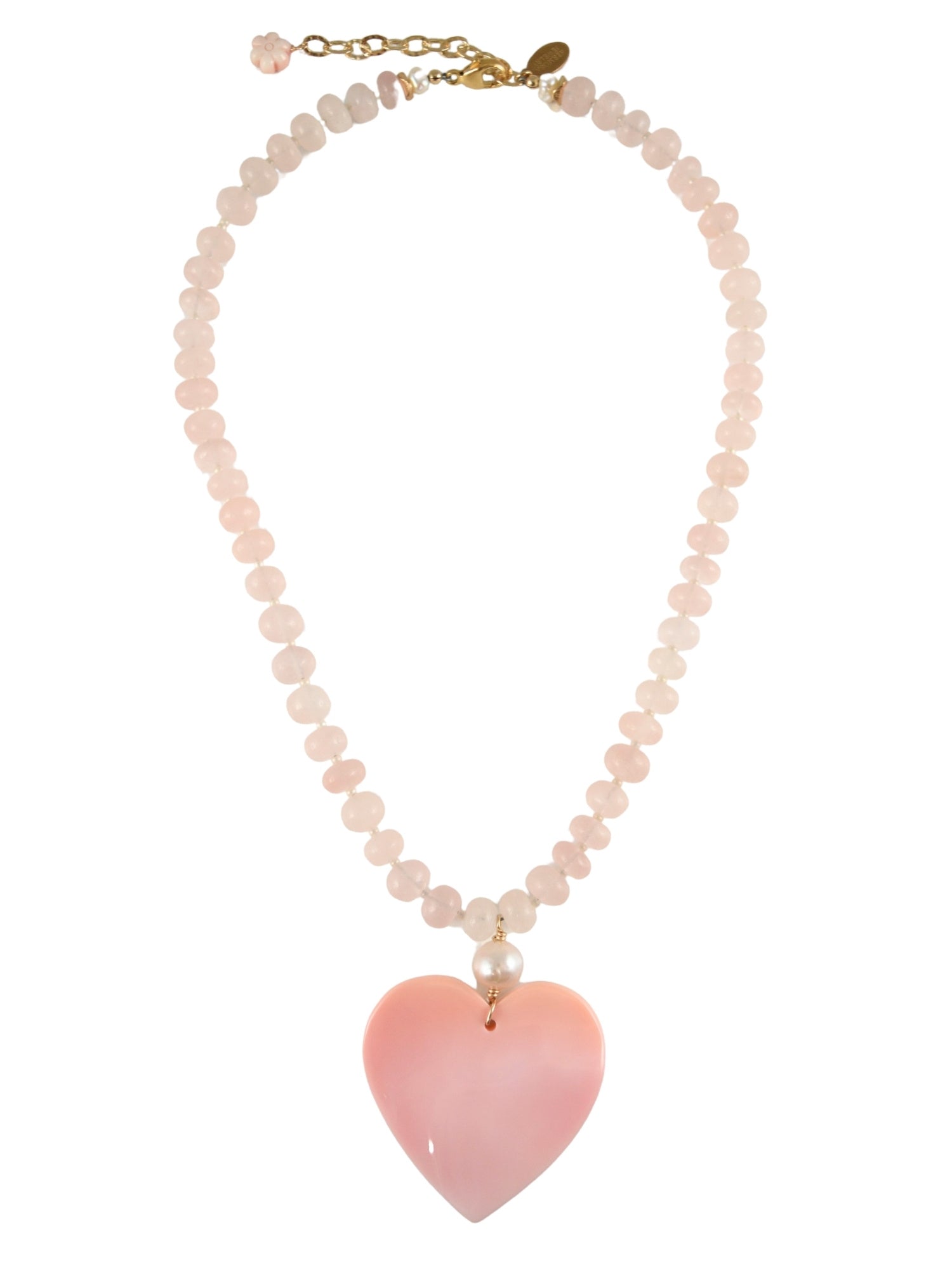 Blush Heartstrings Necklace 