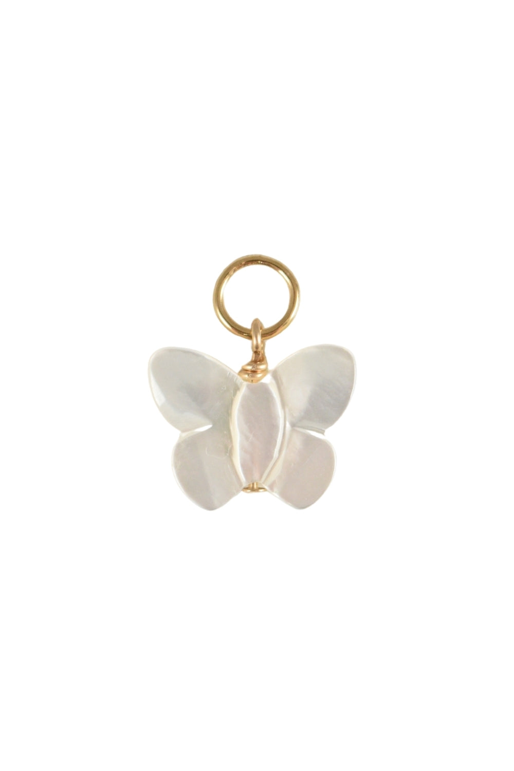 Mother of Pearl Butterfly Charm