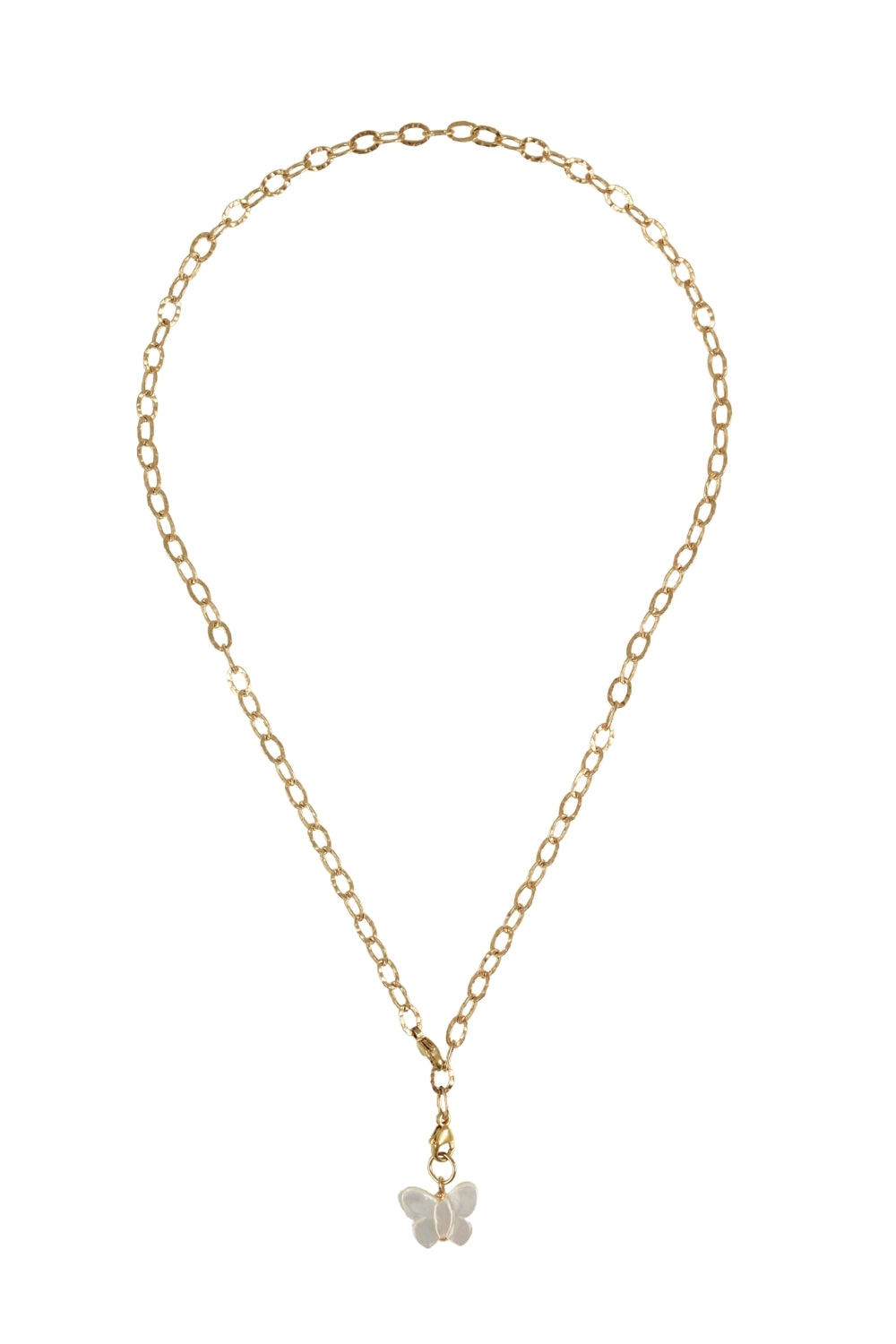 Mother of Pearl Butterfly Charm