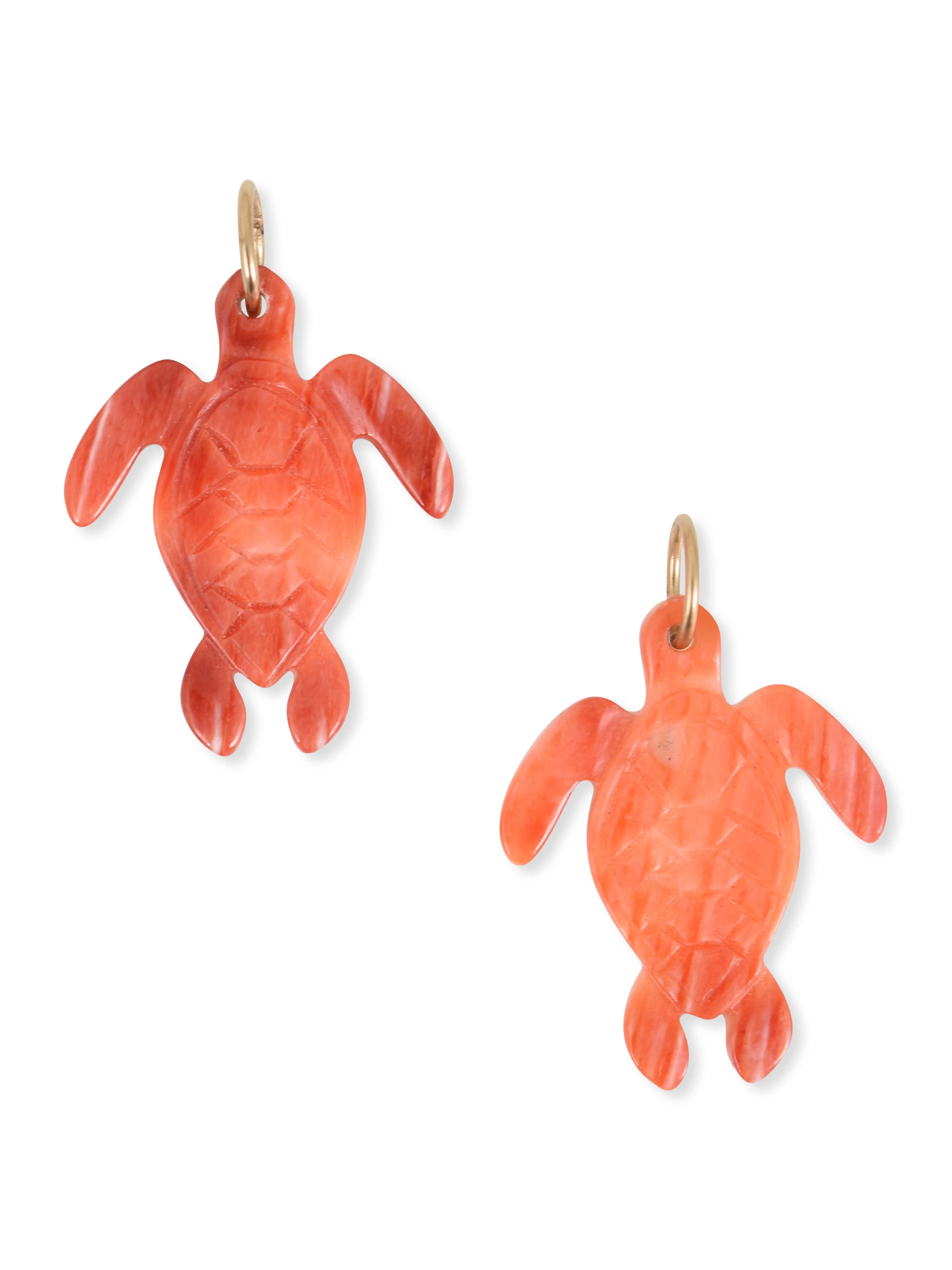 Carved Turtle Charm