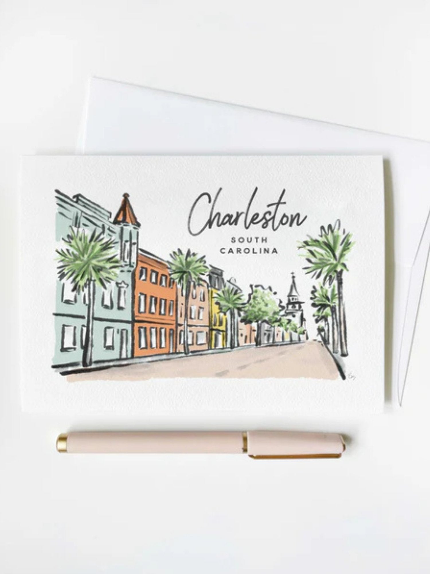 Charleston Greeting Card 