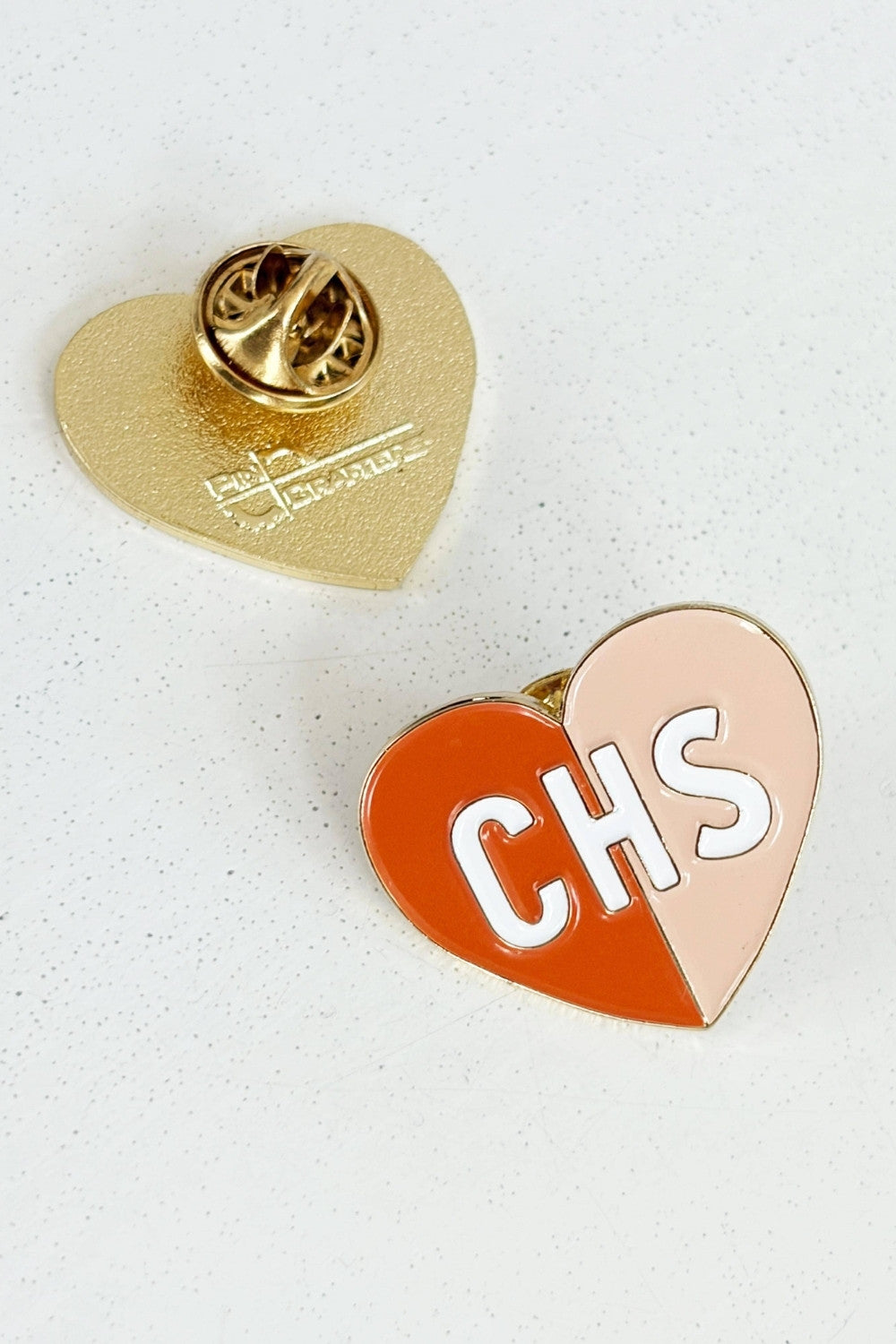 Charleston Heart Enamel Pin