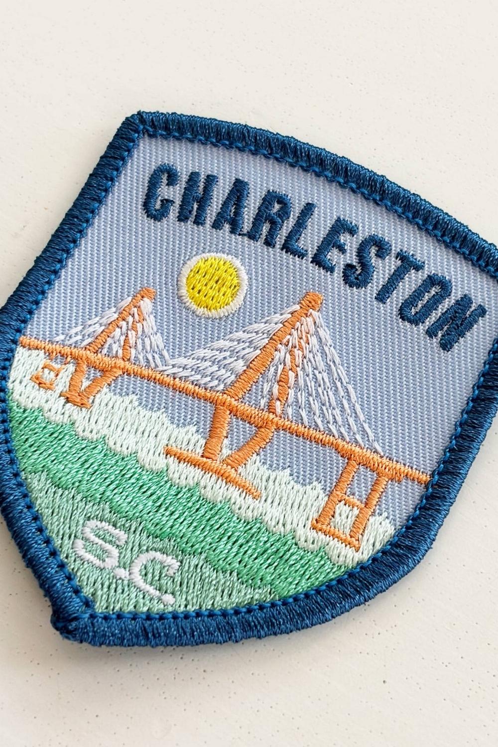 Charleston Shield Iron-On Patch