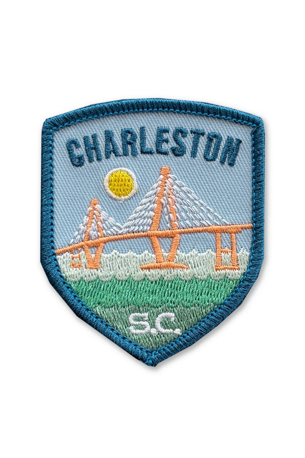 Charleston Shield Iron-On Patch
