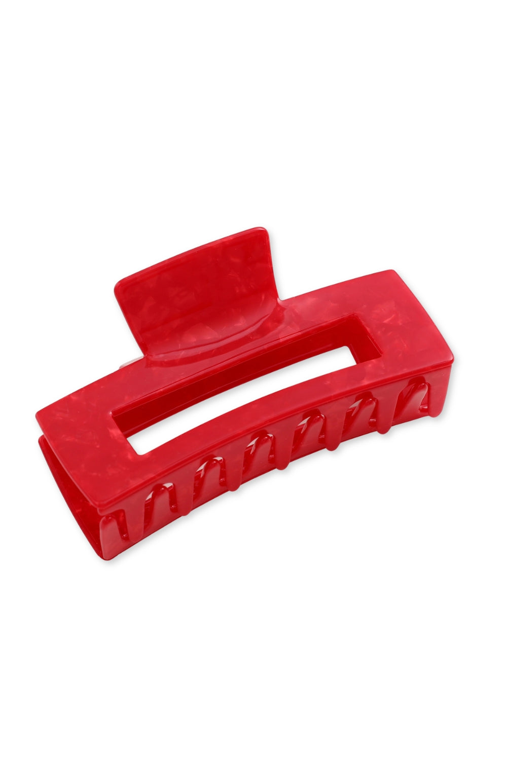 Cherry Red Claw Clip