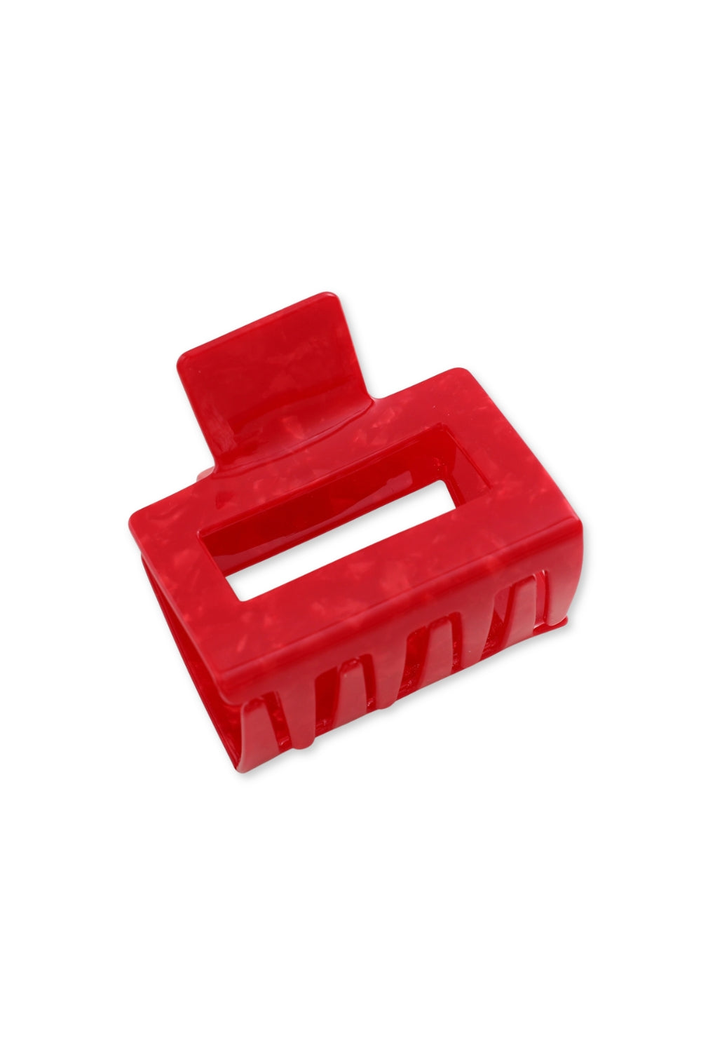 Cherry Red Claw Clip