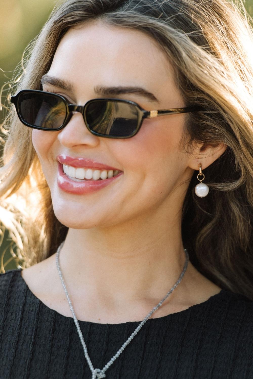 Clara Coin Pearl Charm 