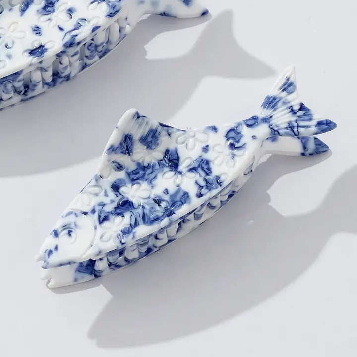 Coastal Fish Claw Clip