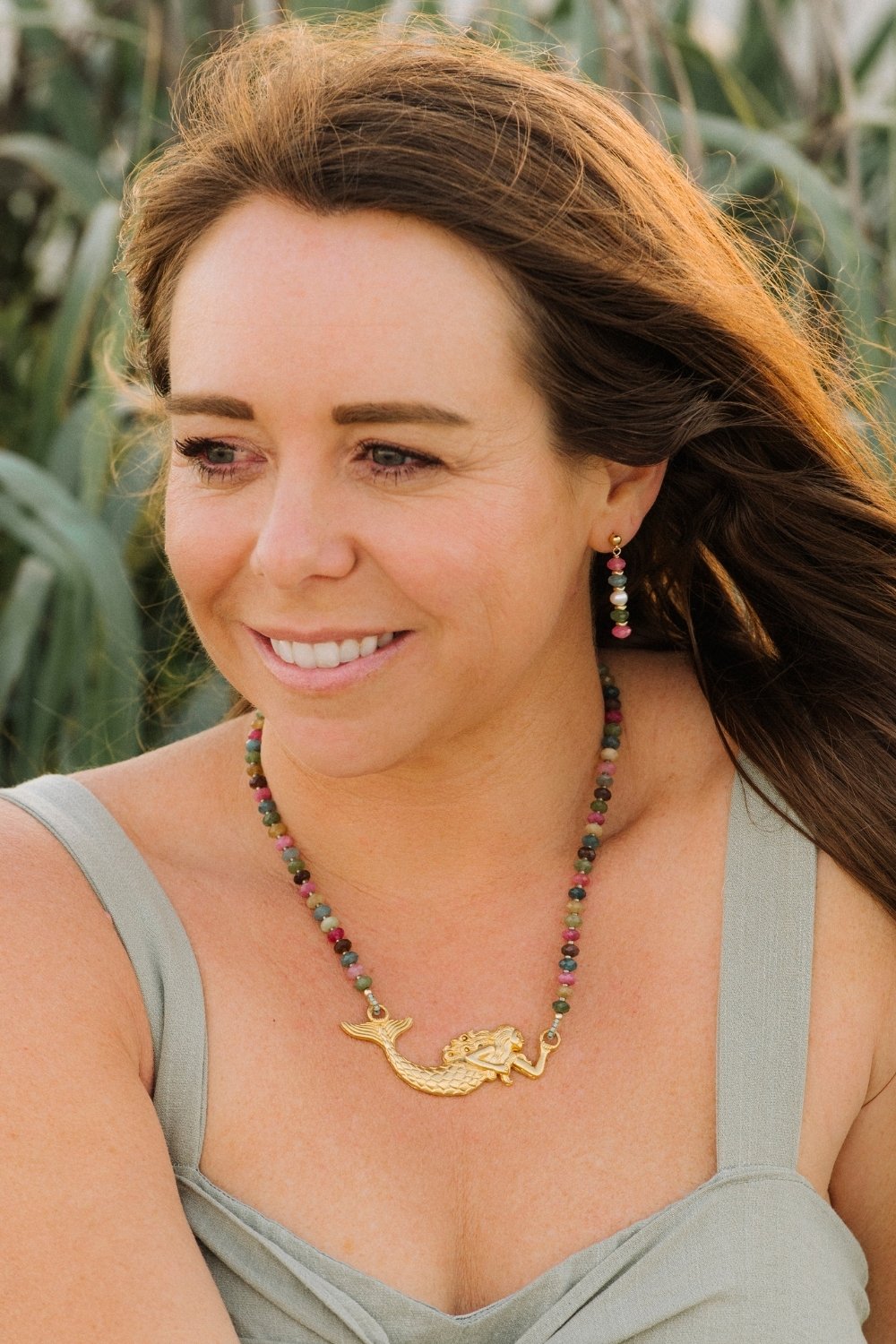 Colorful Mermaid Necklace