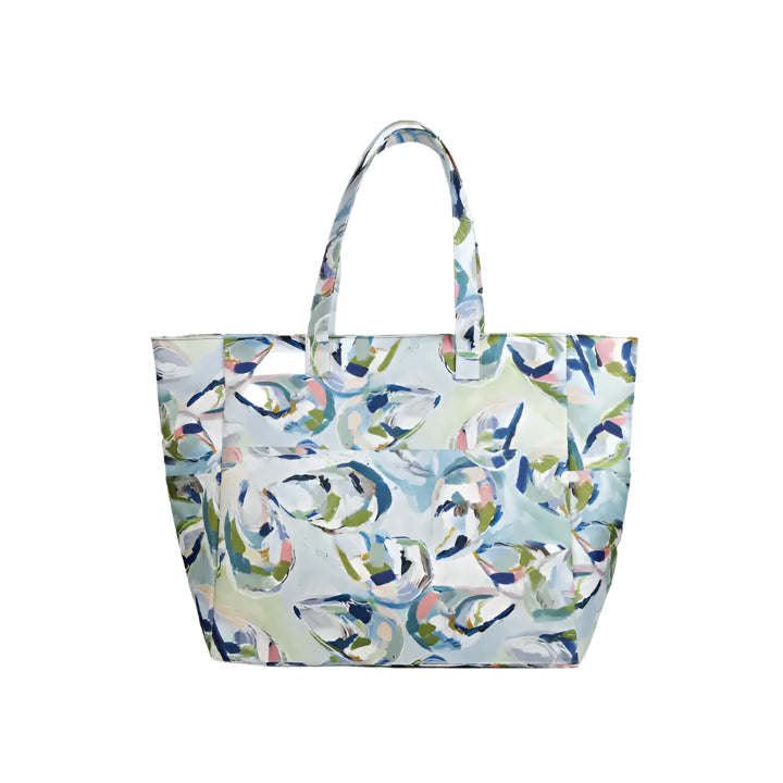 Colorful Oyster Beach Tote