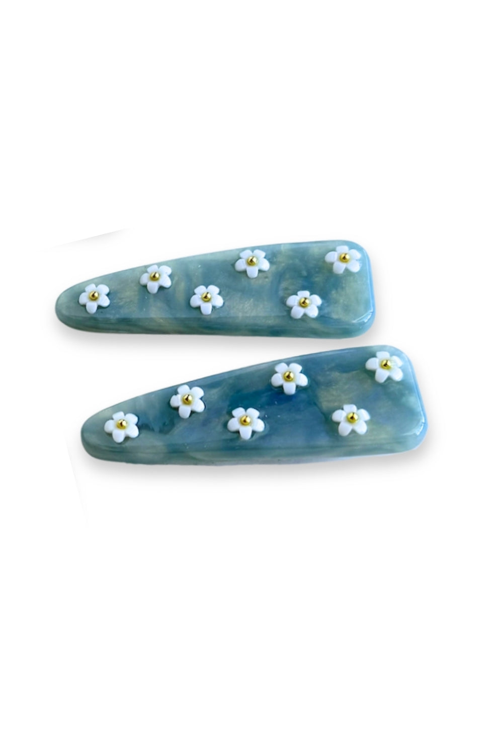 Daisy Barrette Clip Set