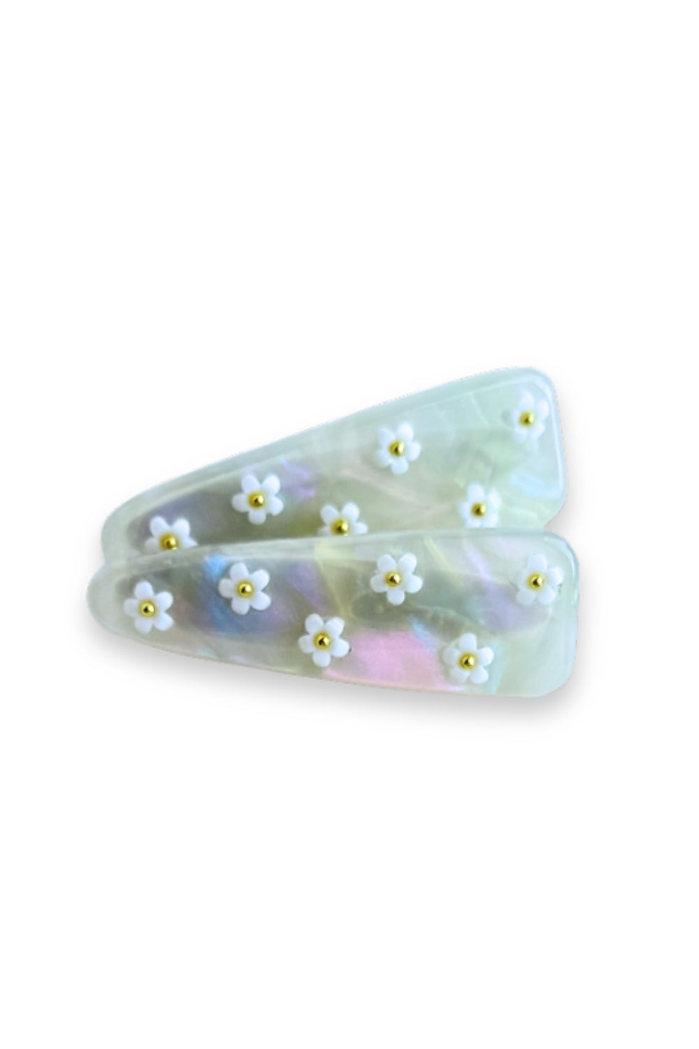Daisy Barrette Clip Set