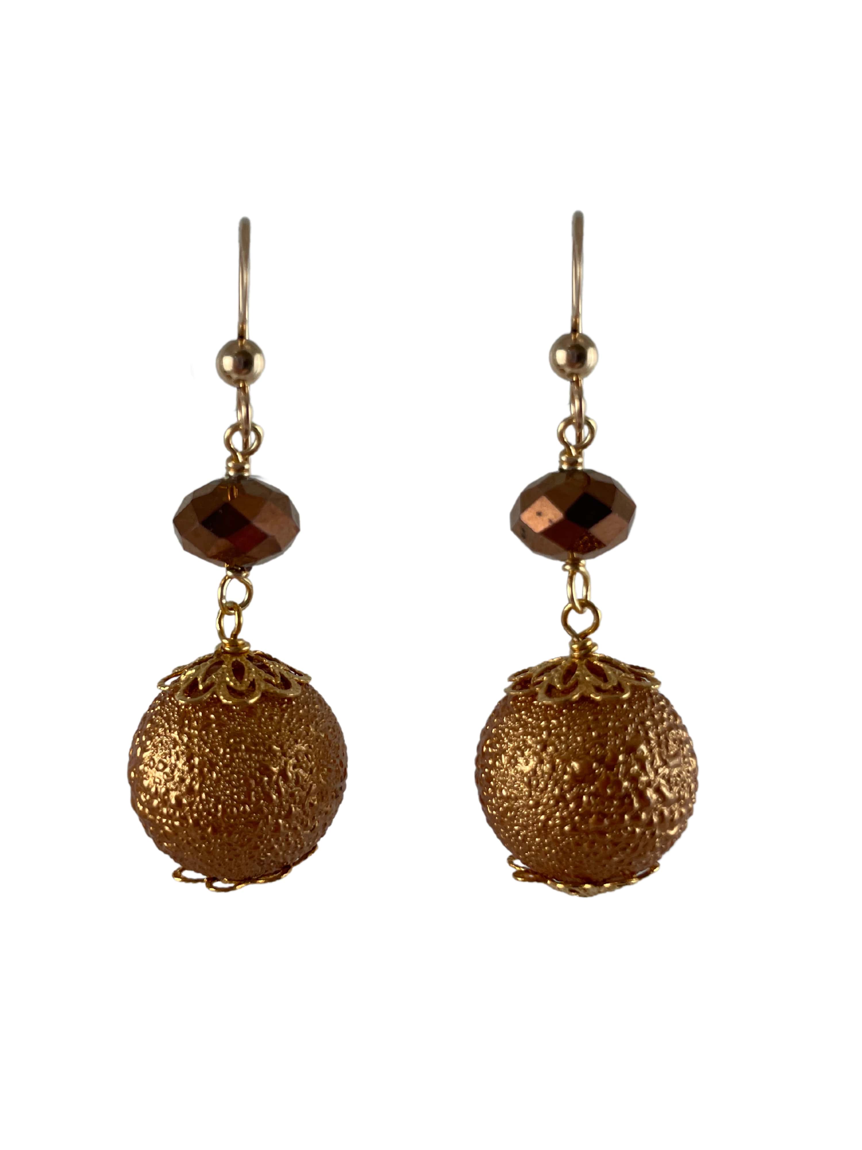 Dazzledrop Earrings In Caramel