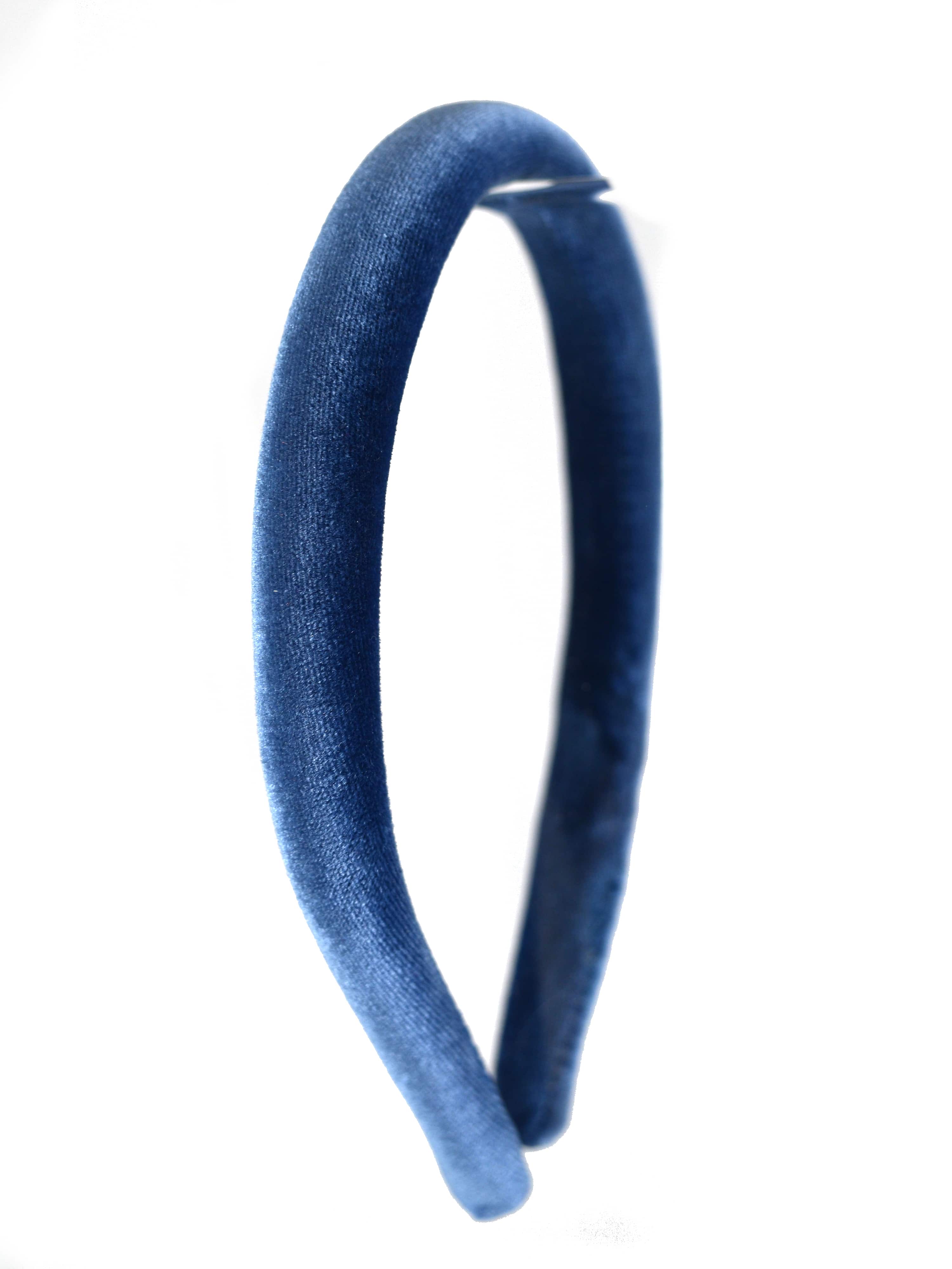 Sapphire Velvet Headband