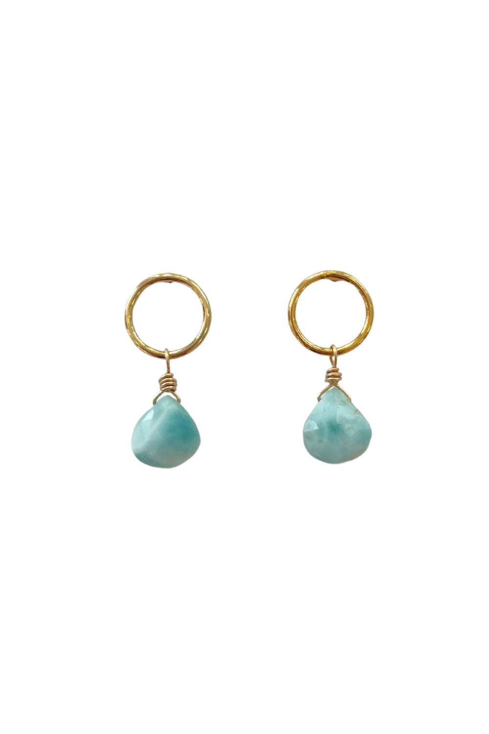 Dottie Earrings in Larimar
