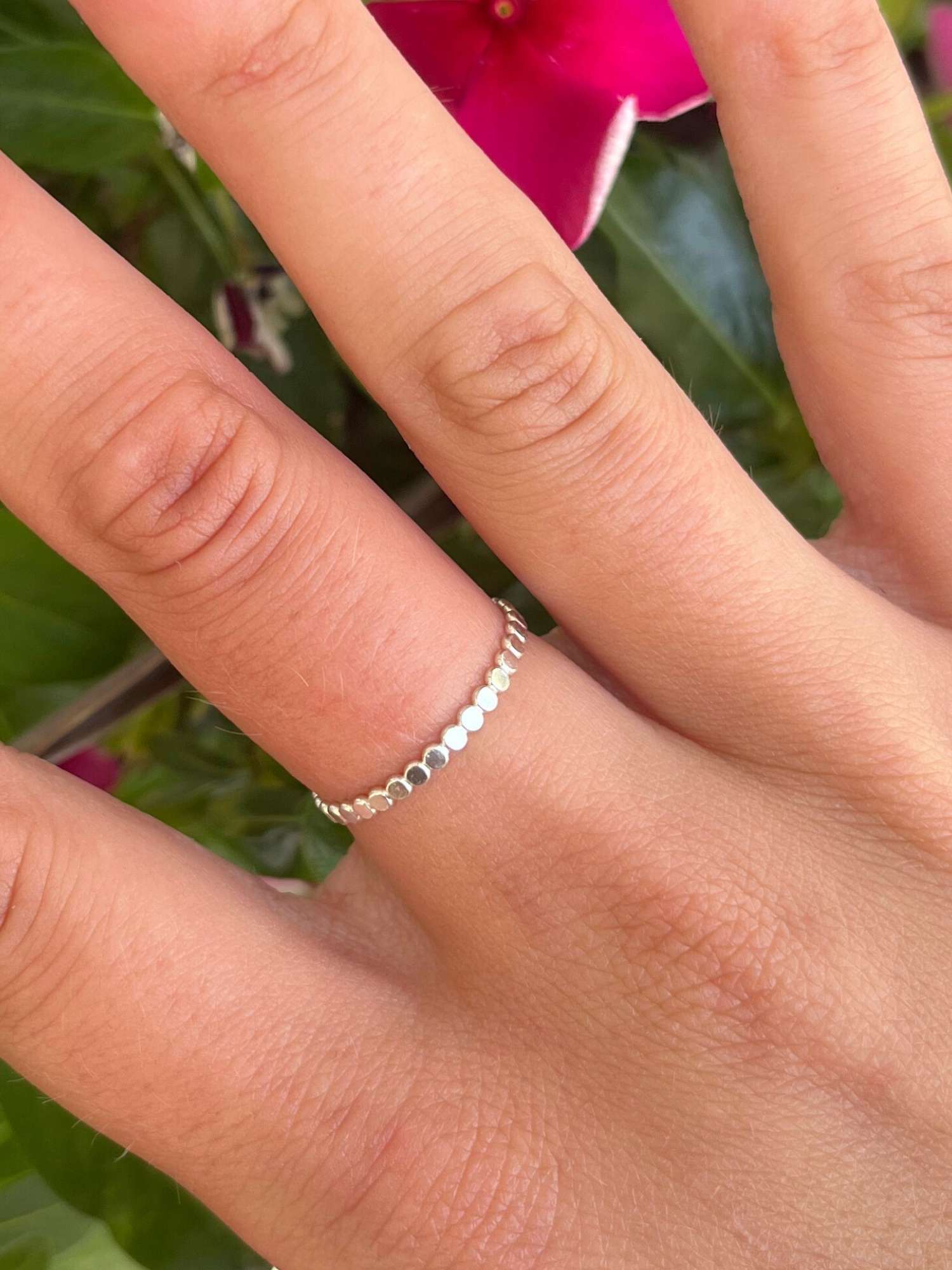 Dottie Ring in Sterling Silver 