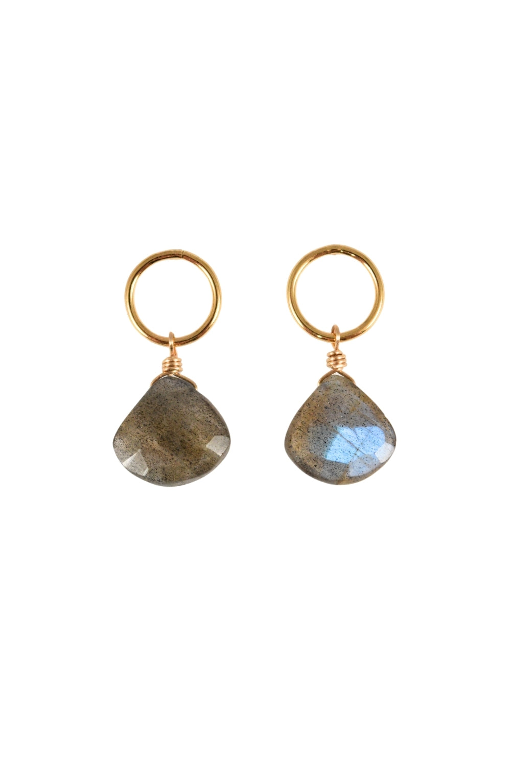 Dottie Earrings in Labradorite