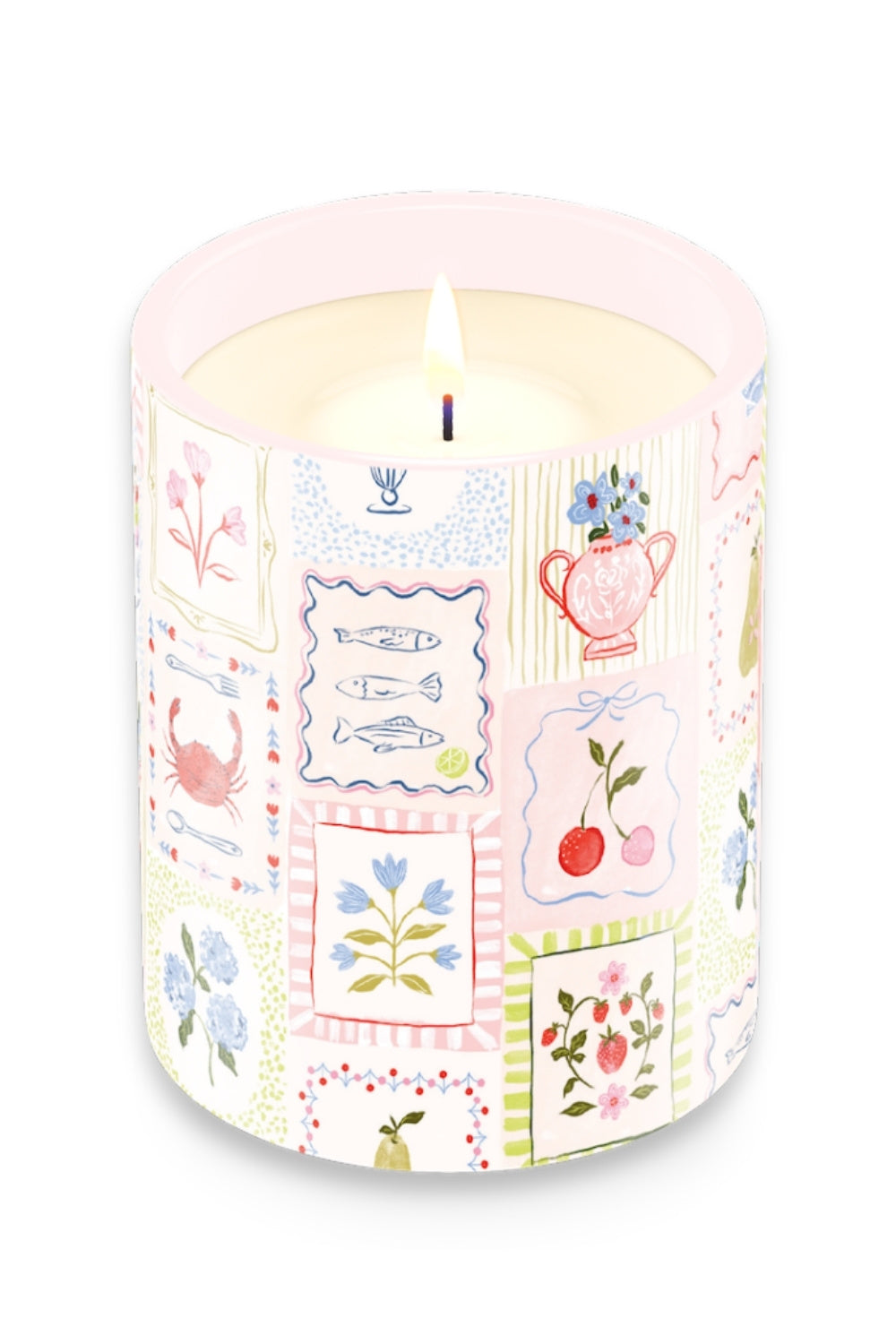 Endless Summer Ceramic Candle