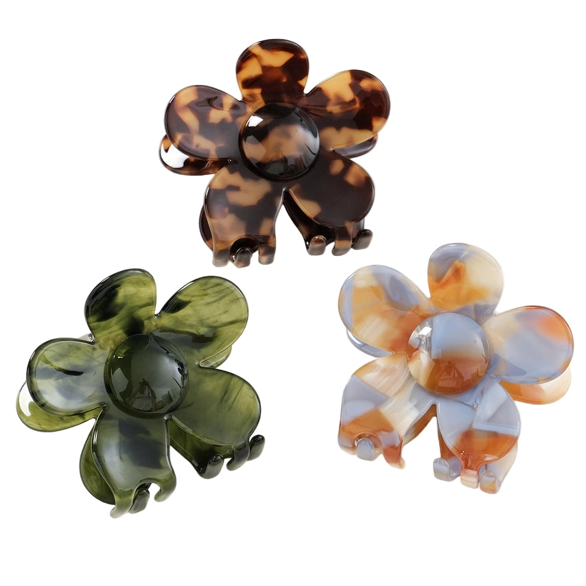 Flower Claw Clip