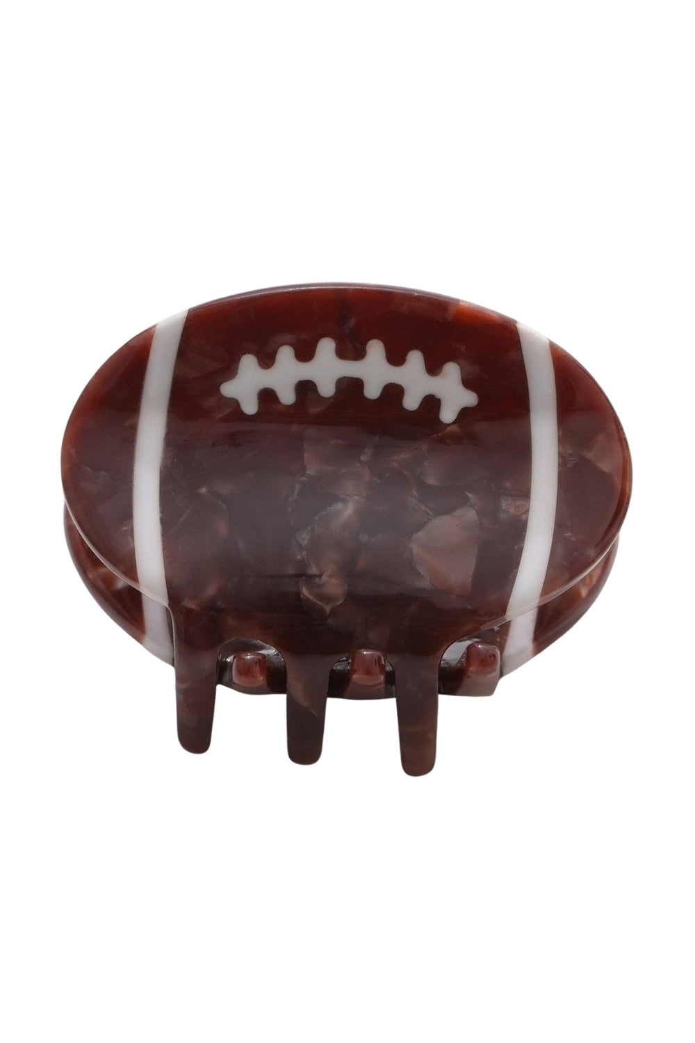 Football Mini Claw Clip