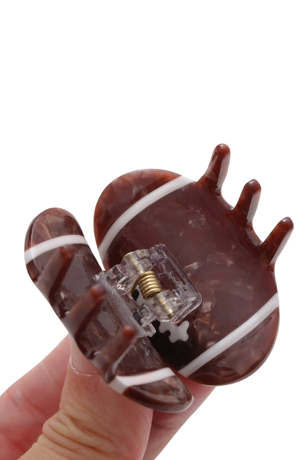 Football Mini Claw Clip