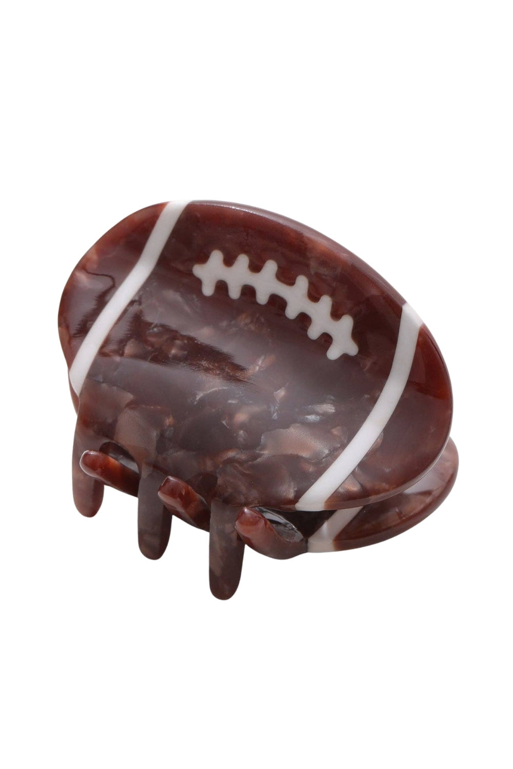 Football Mini Claw Clip