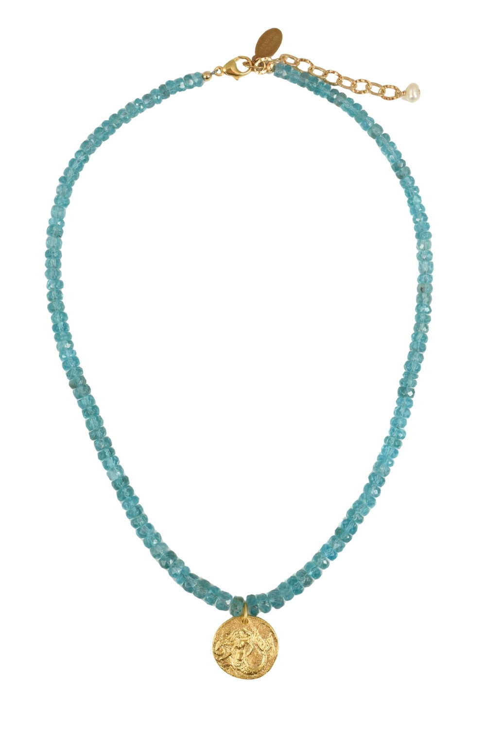 Gilded Mermaid Necklace