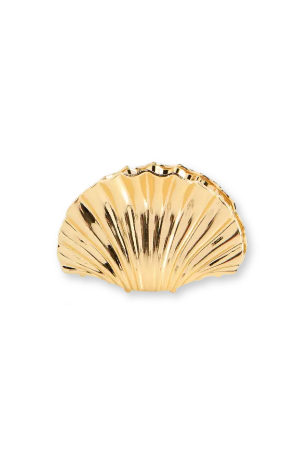 Golden Shell Claw Clip