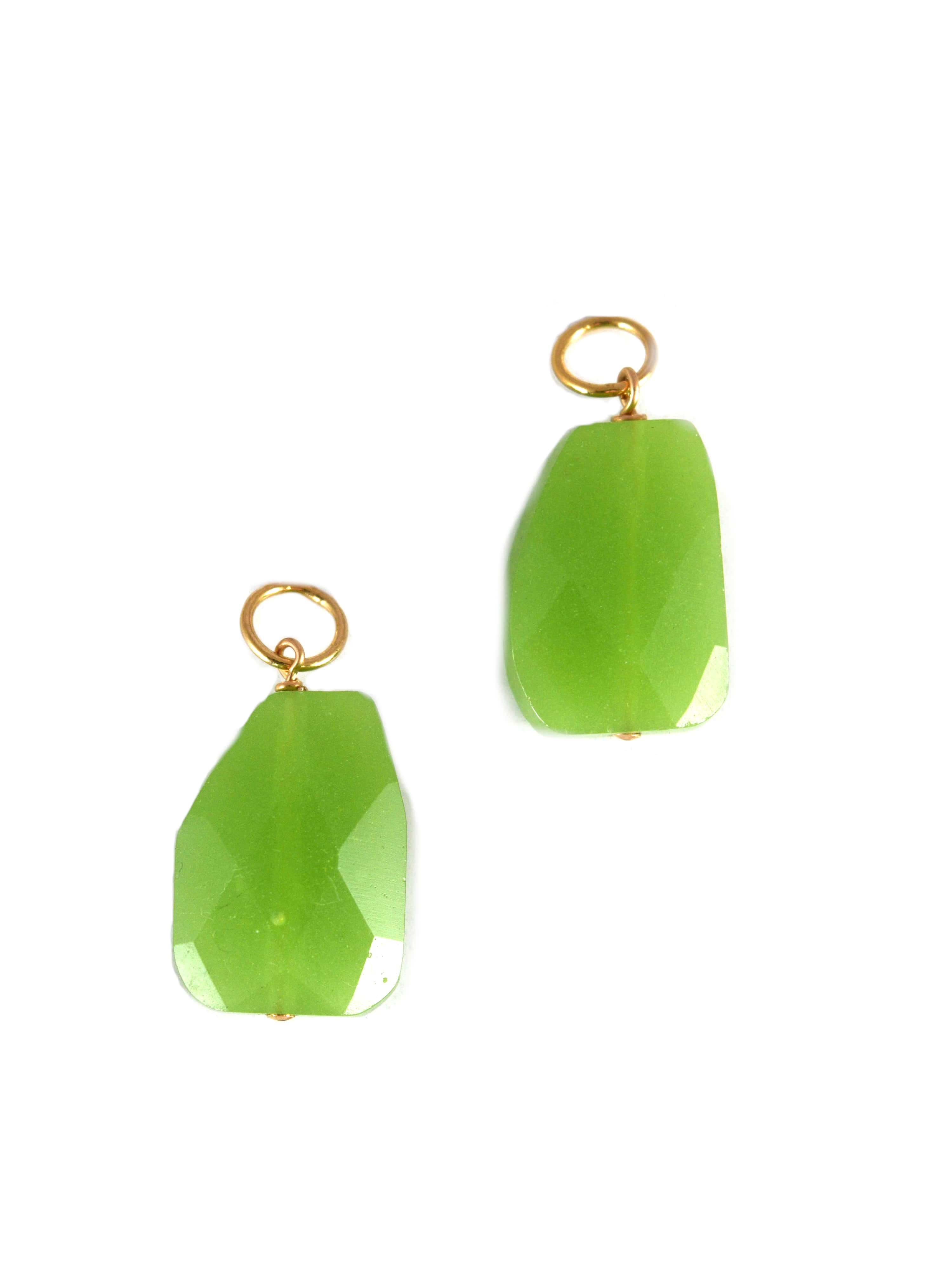 Green Jade Abstract Rectangles