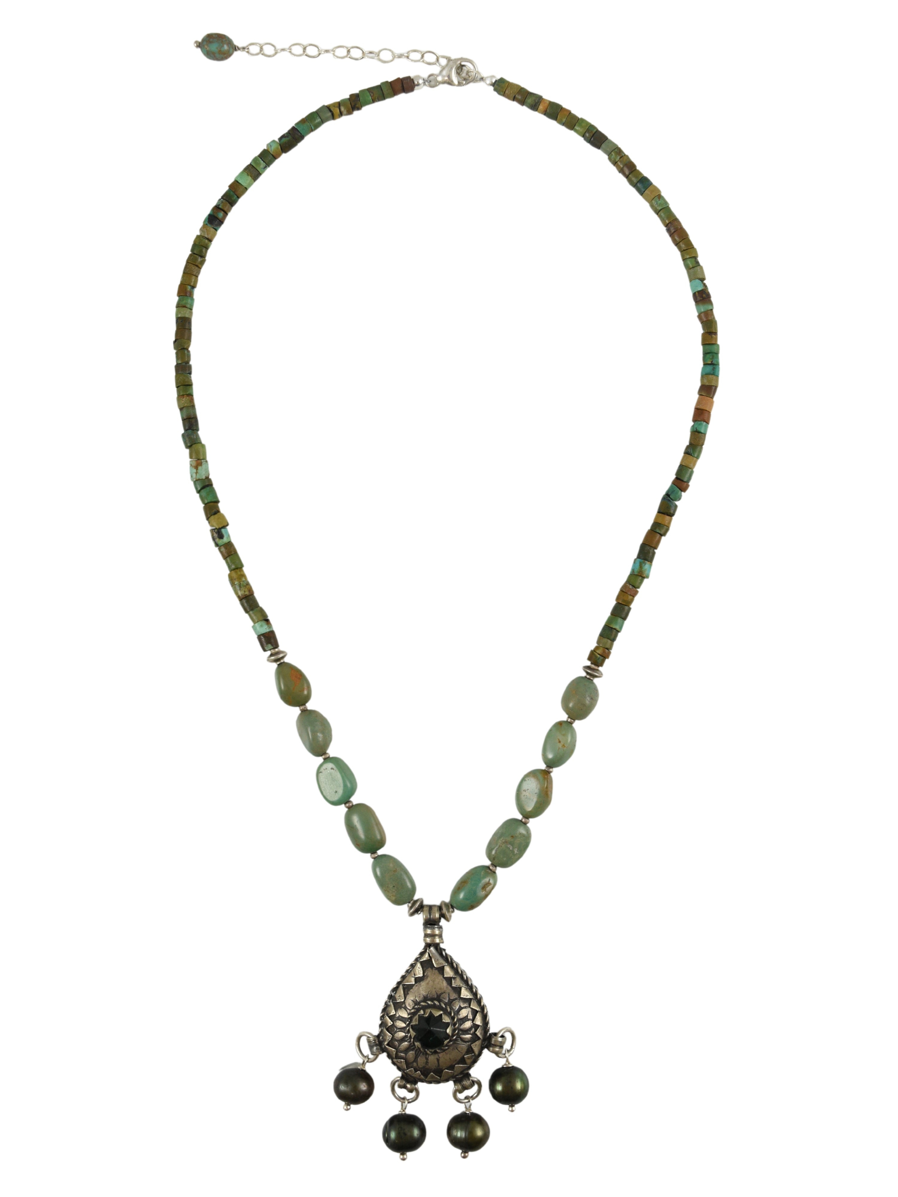 Green Pueblo Necklace