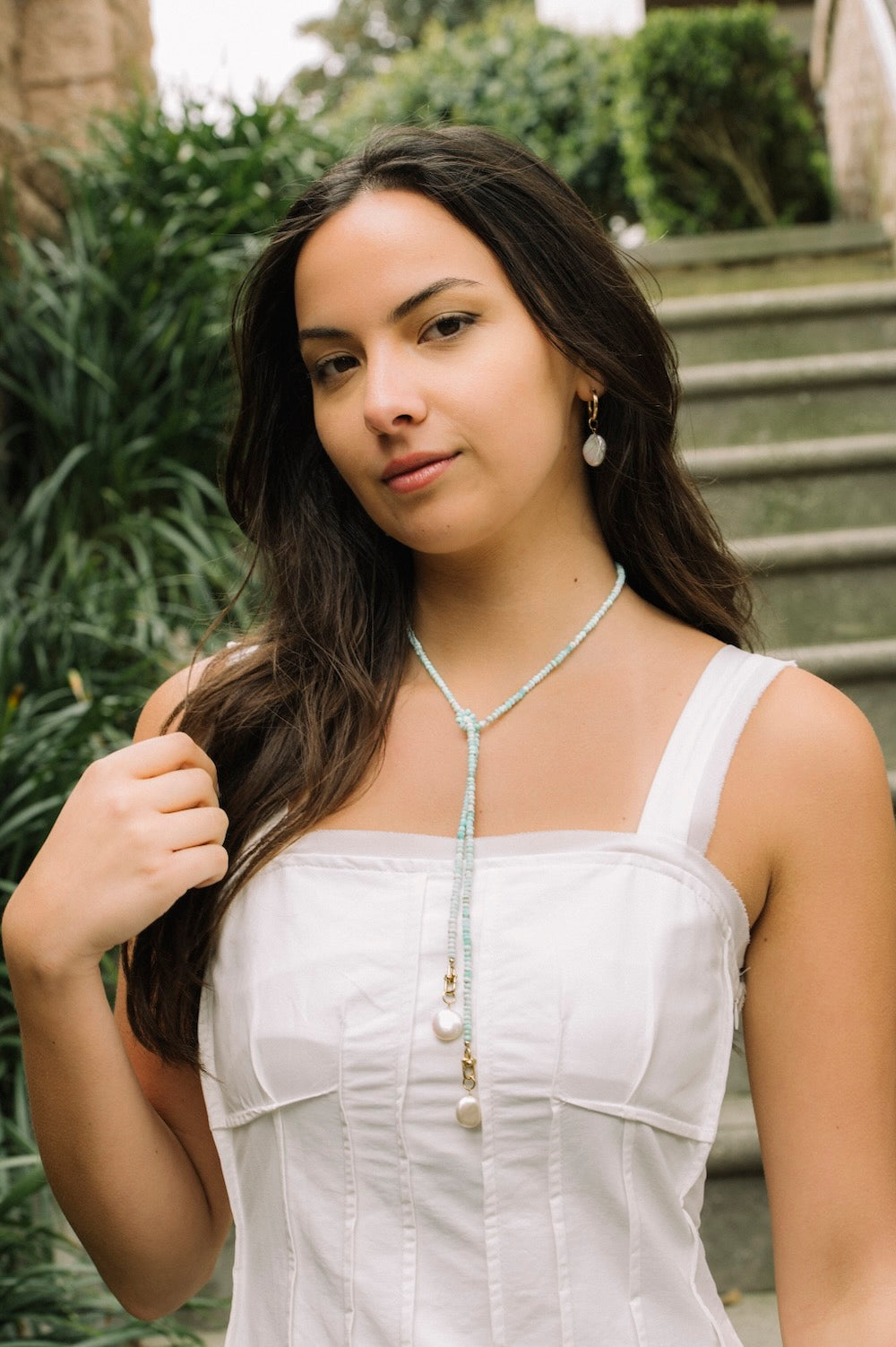 Austin Lariat in Peruvian Opal