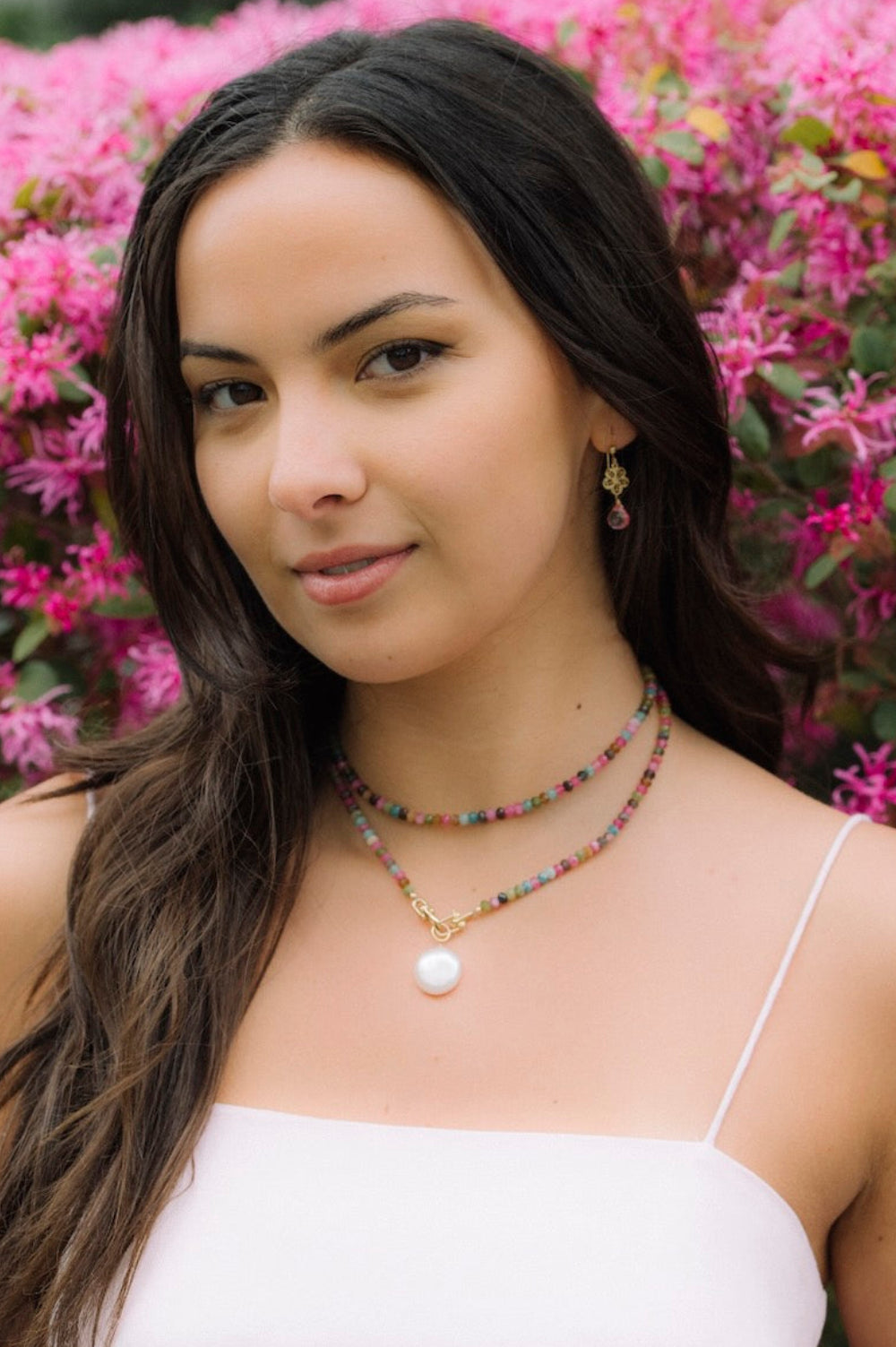 Austin Rainbow Lariat Necklace