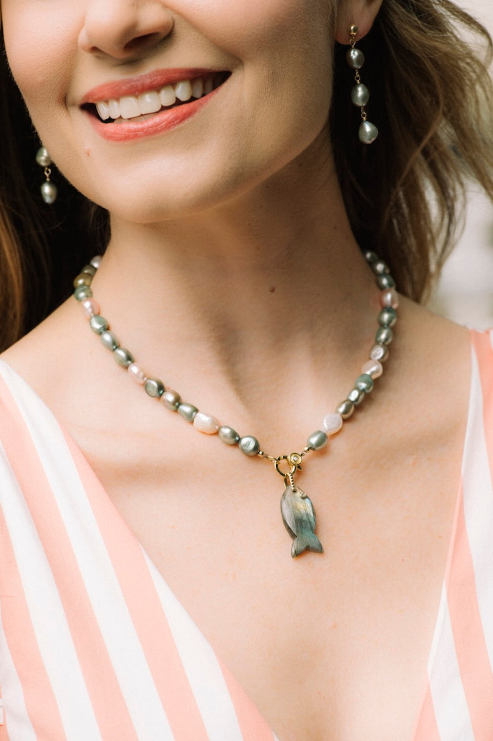 Meadow Pearl Earrings