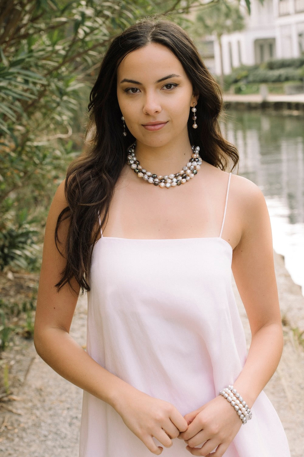 Monroe Pearl Lariat