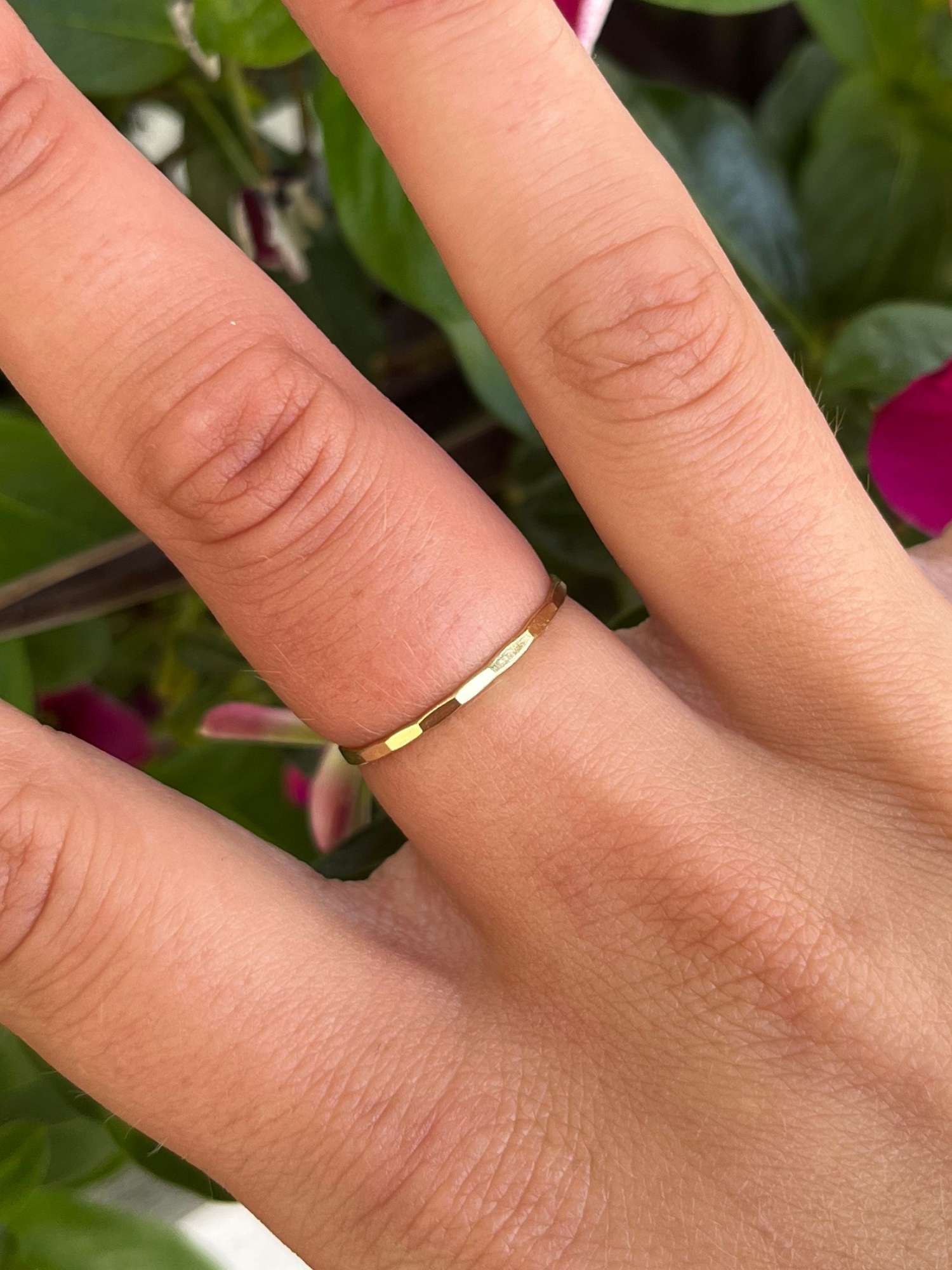 Hunley Hammered Ring 