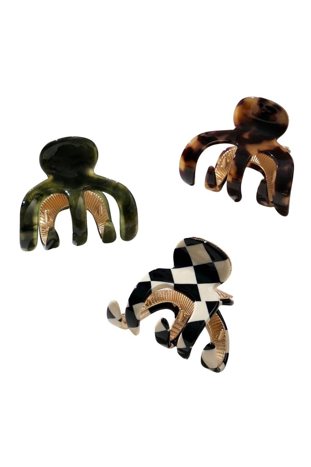 Jade Claw Clip
