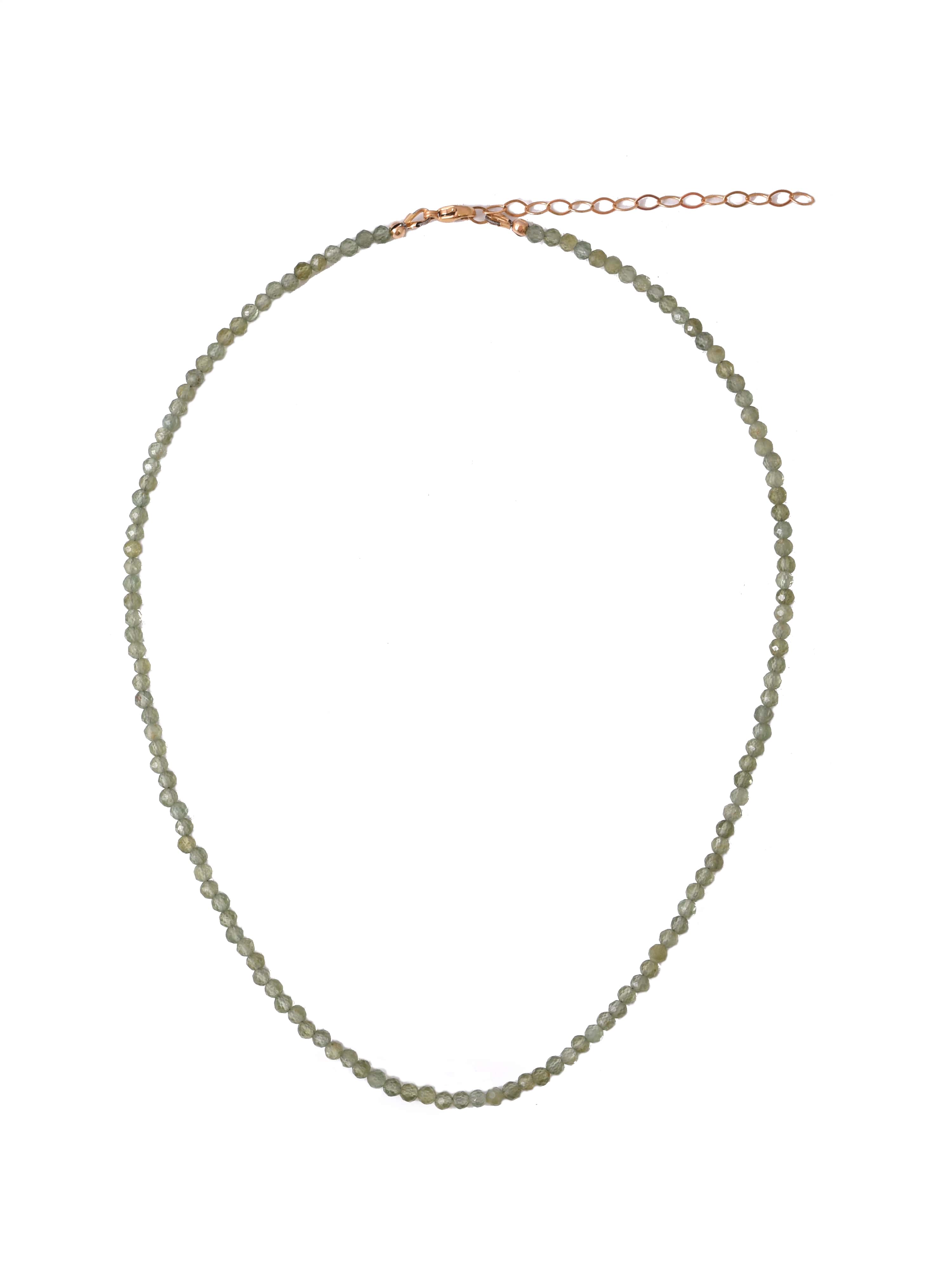 Jade Dainty Beaded Necklace