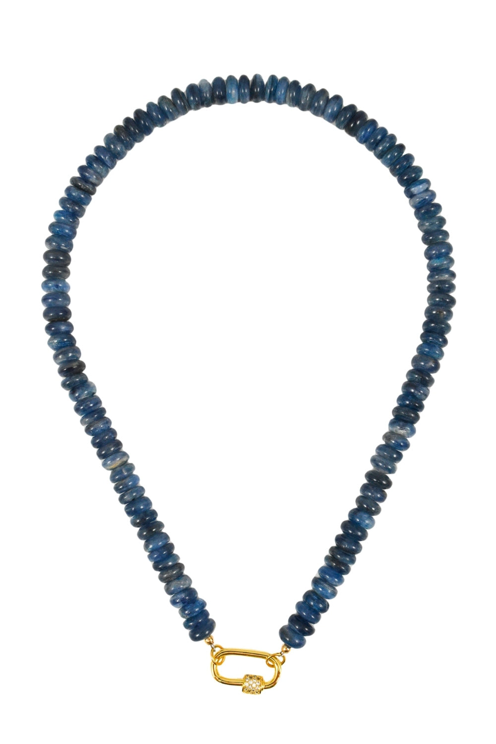 Kyanite Carabiner Necklace