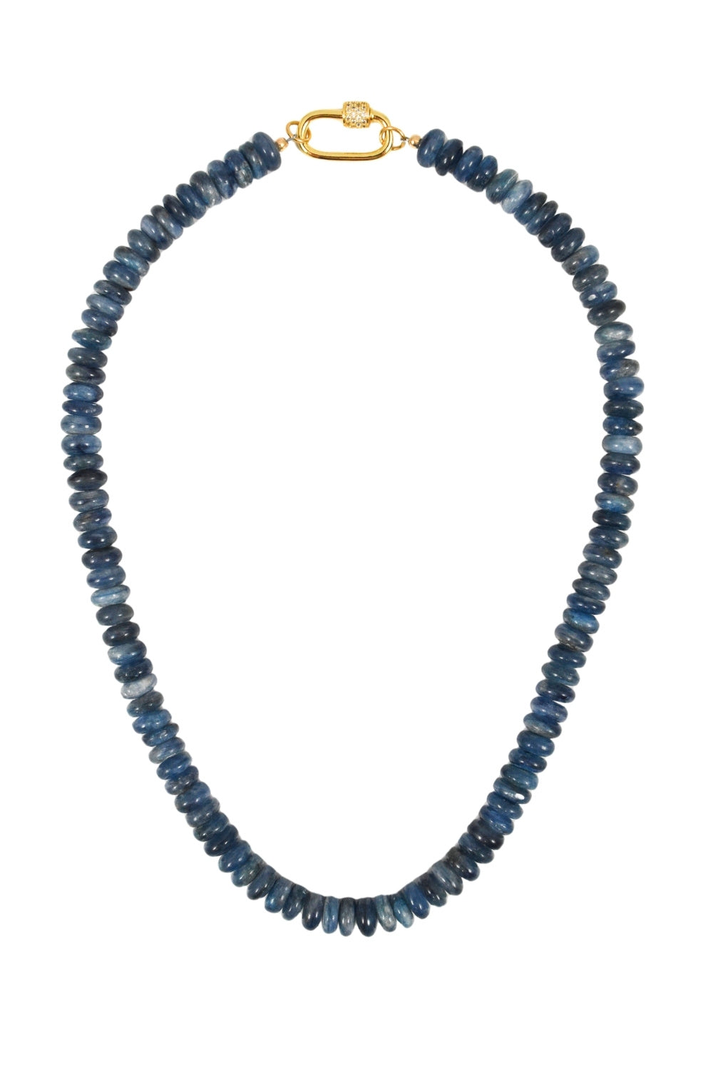 Kyanite Carabiner Necklace