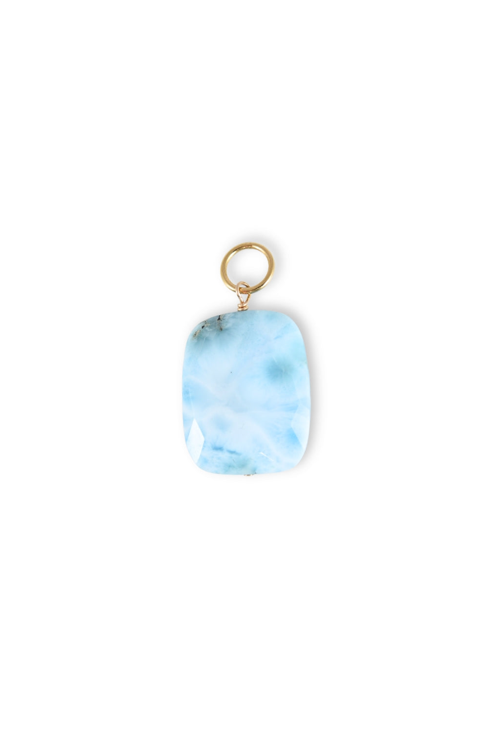Larimar Rectangle Charm