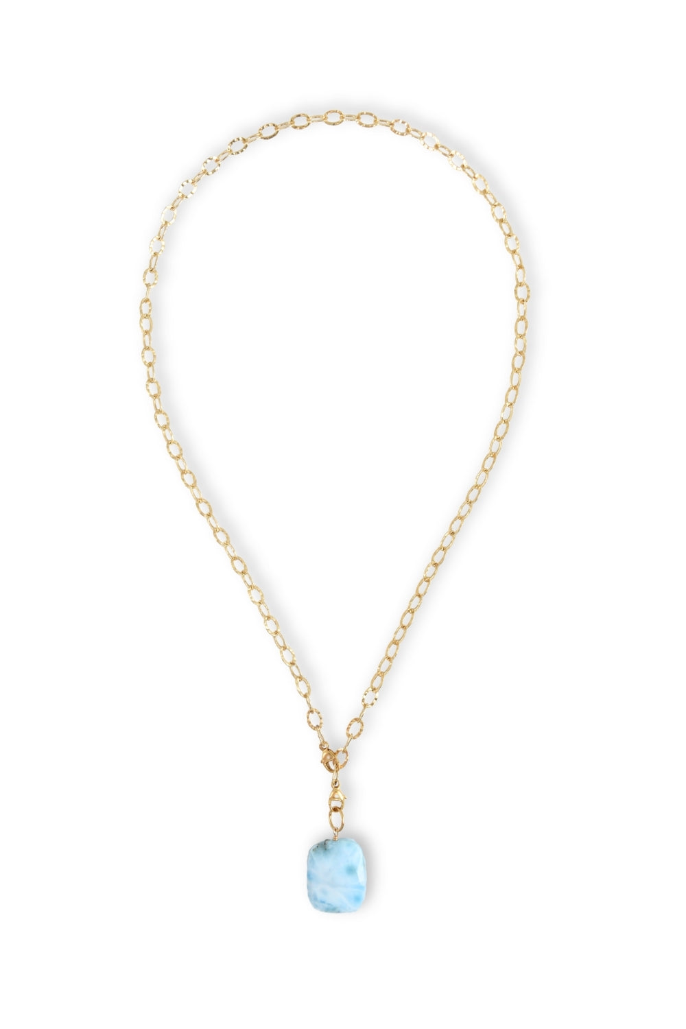 Larimar Rectangle Charm