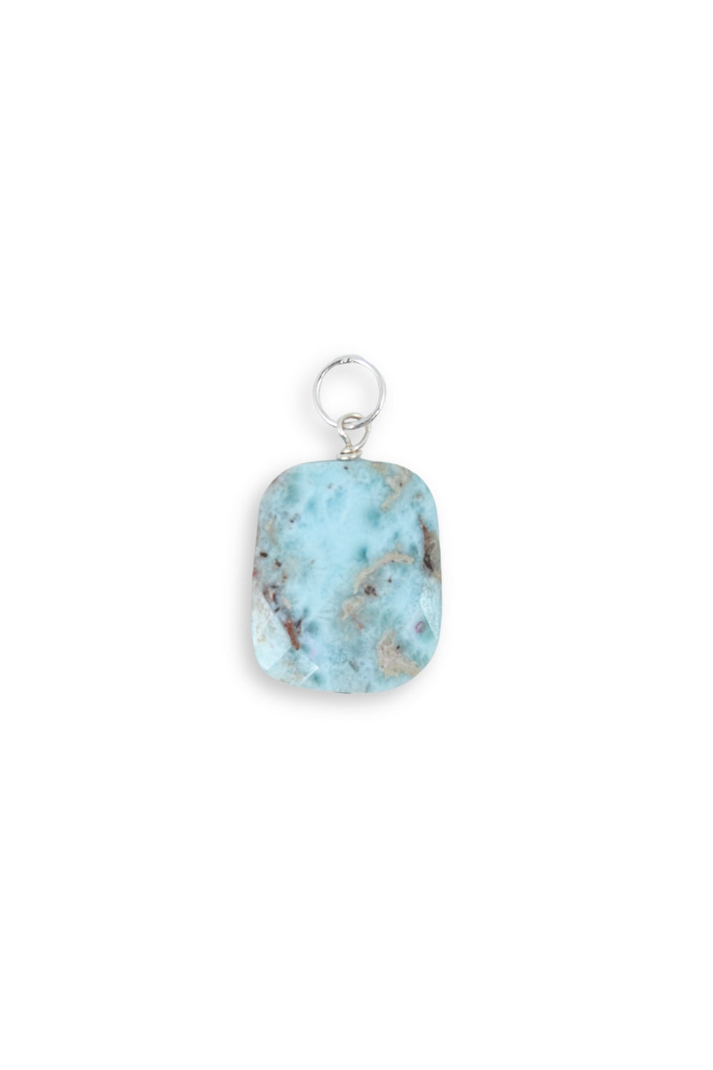 Larimar Rectangle Charm