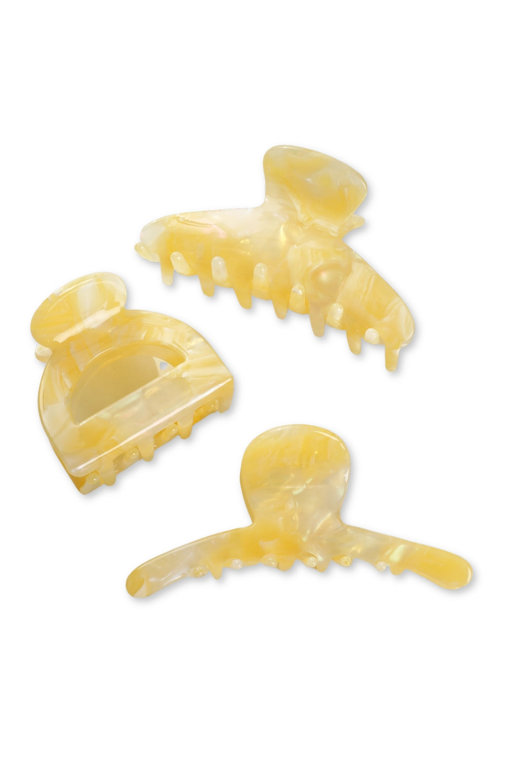Lemon Drop Small Claw Clip