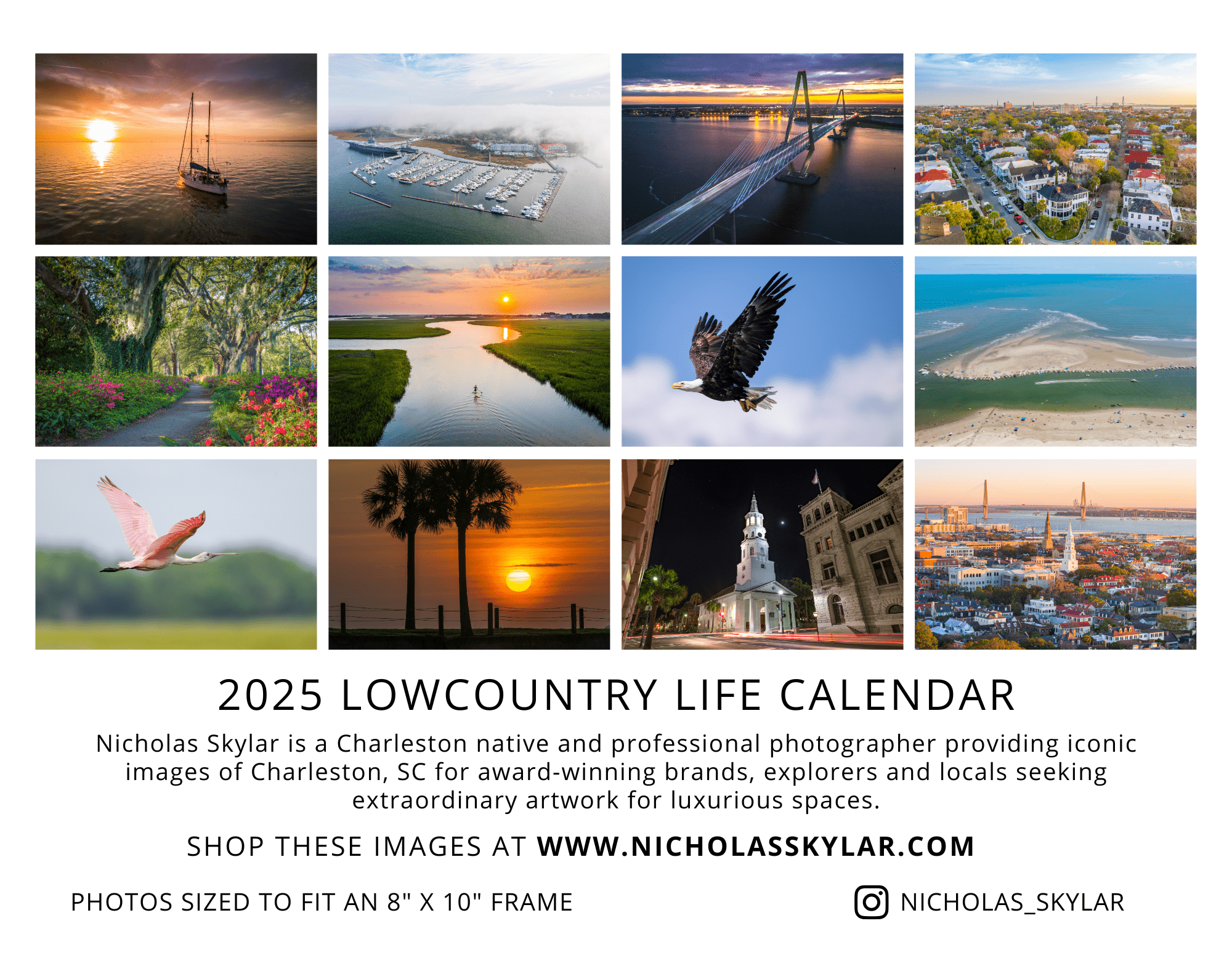 Lowcountry Life 2025 Calendar