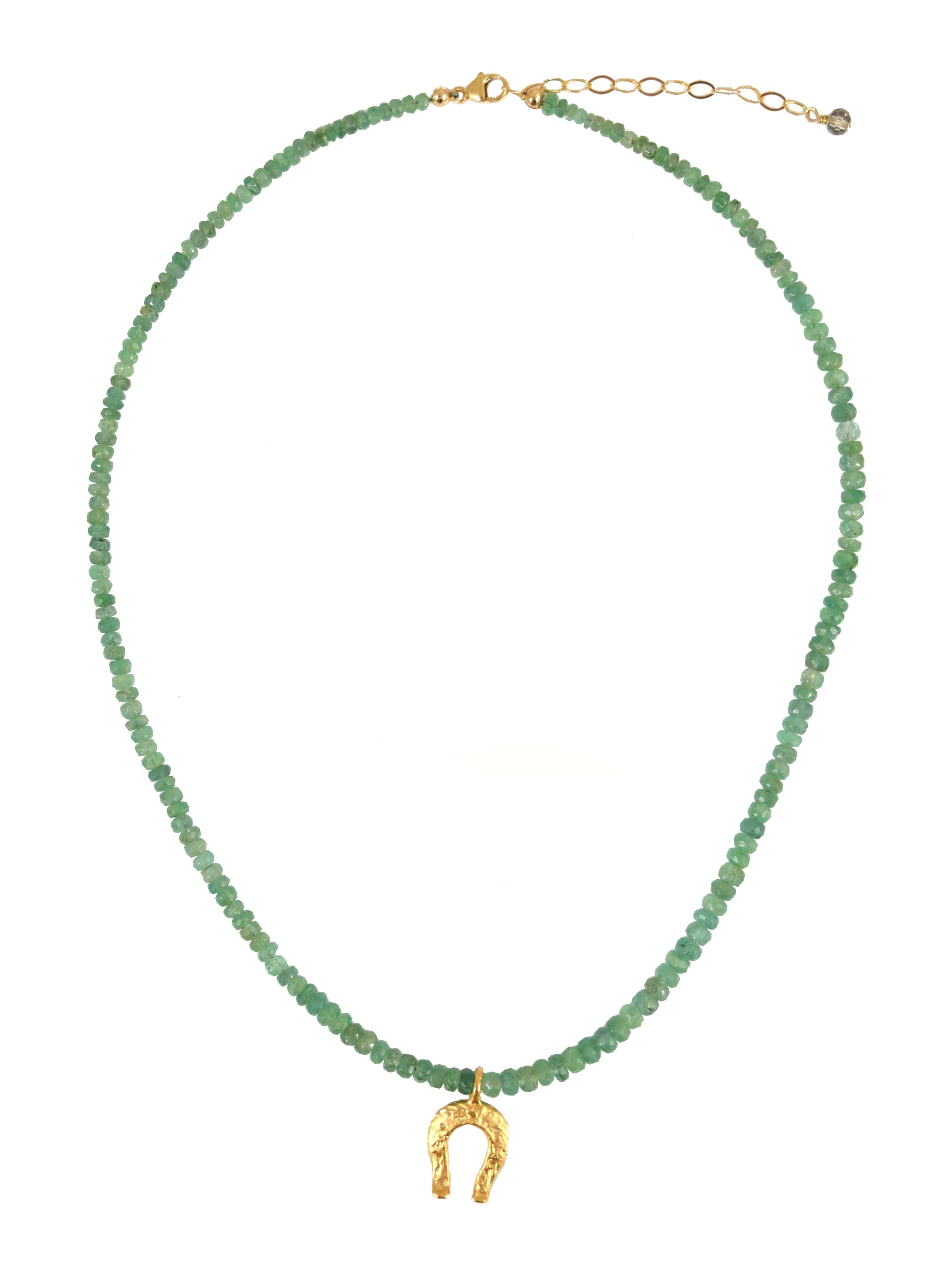 Lucky Lady Emerald Necklace