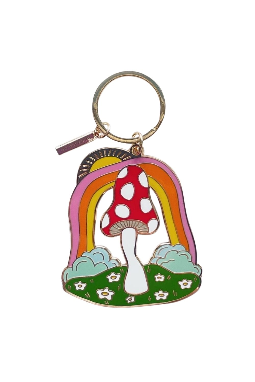Magic Mushroom Keychain