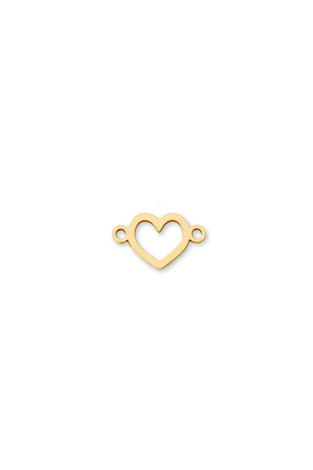 Mini Heart Charm for Permanent Jewelry
