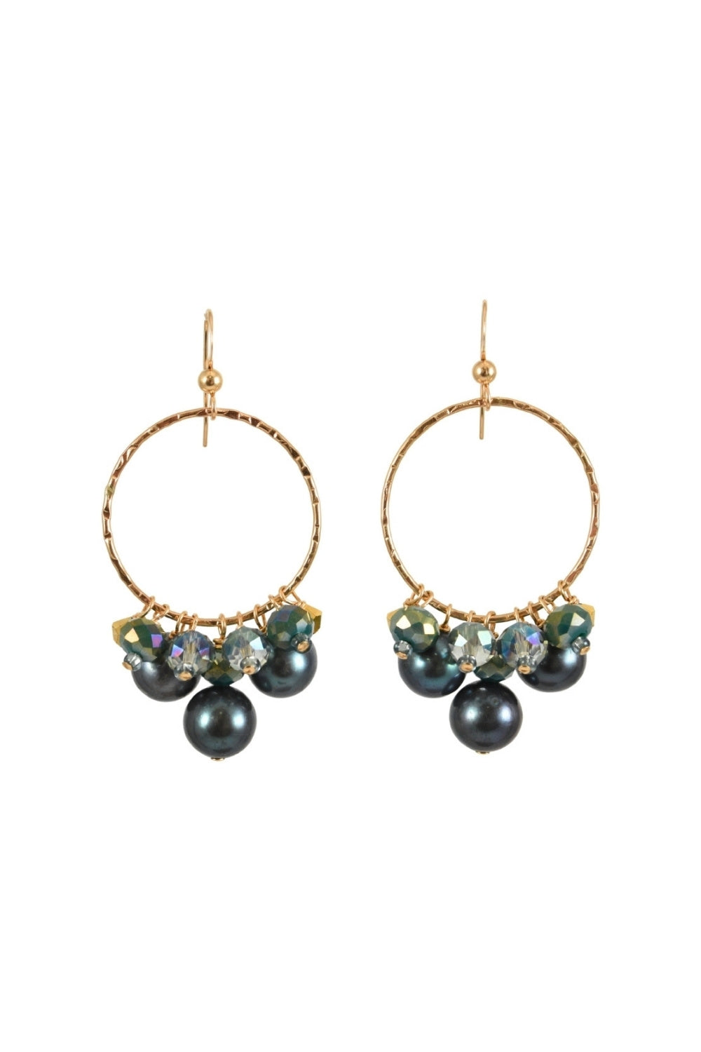 Midnight Cluster Earrings