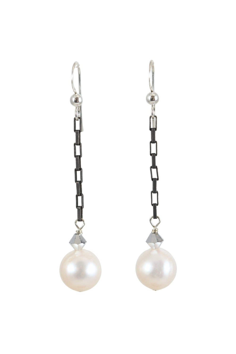 Midnight Pearl Earrings
